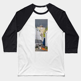 Approaching storm - Romsey Baseball T-Shirt